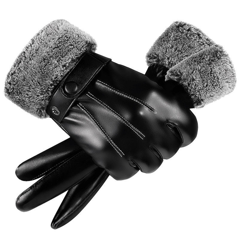 Warm Gloves Outdoor Motorcycle Riding Gloves Men's Winter Gloves Women's Ski Gloves Leather Gloves Wholesale