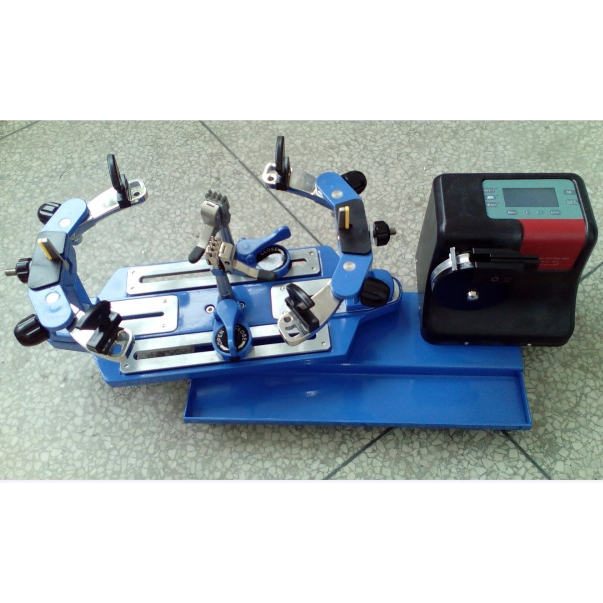 飞行者2羽毛球拍电脑穿线机网羽双用缠线电脑网球拍拉线机穿线机