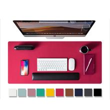 皮革桌垫鼠标垫办公桌垫 办公桌笔记本电脑桌垫 办公桌书桌写字垫