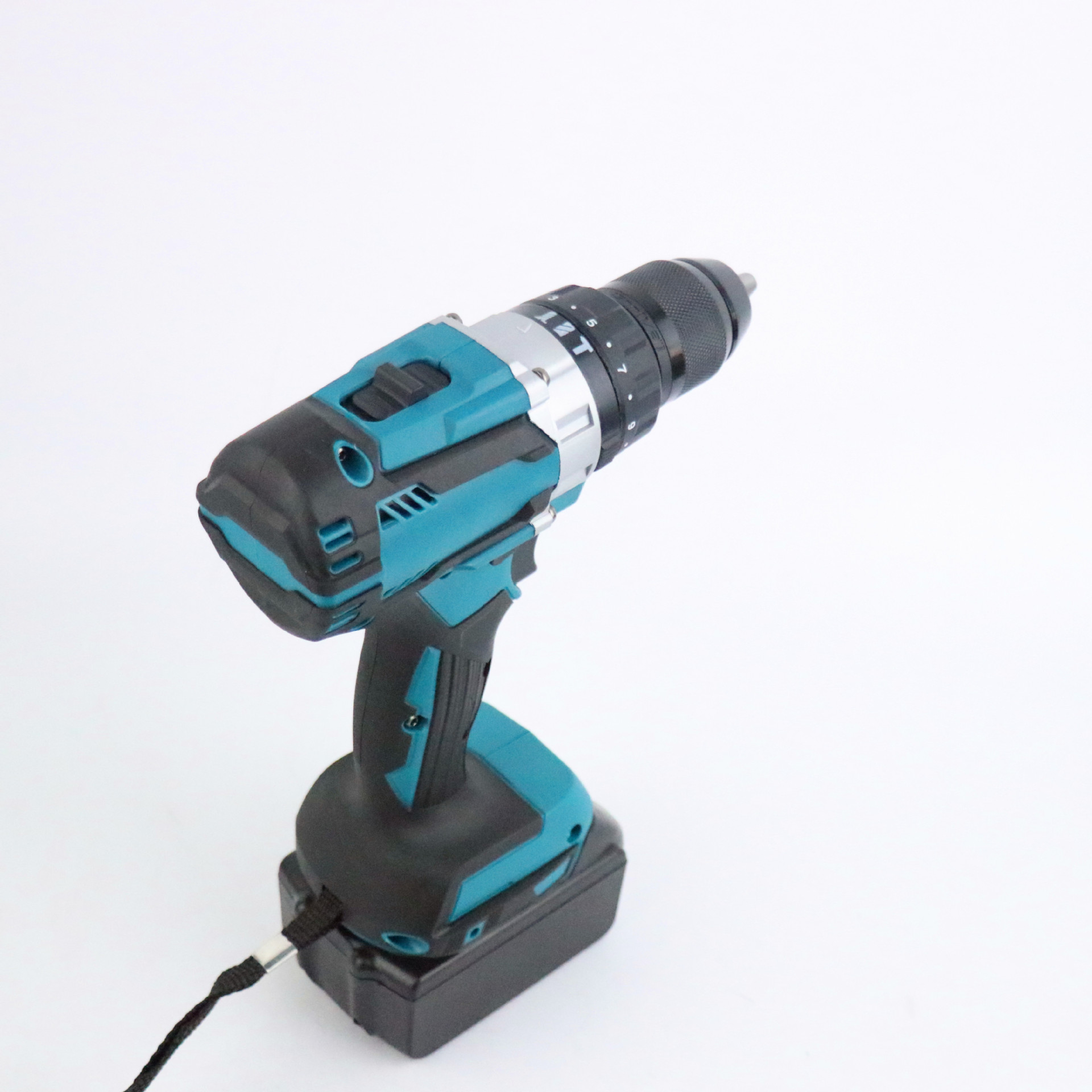 大功率多功能锂电冲击钻充电钻13mm工业级充电式手枪钻彩钢钻