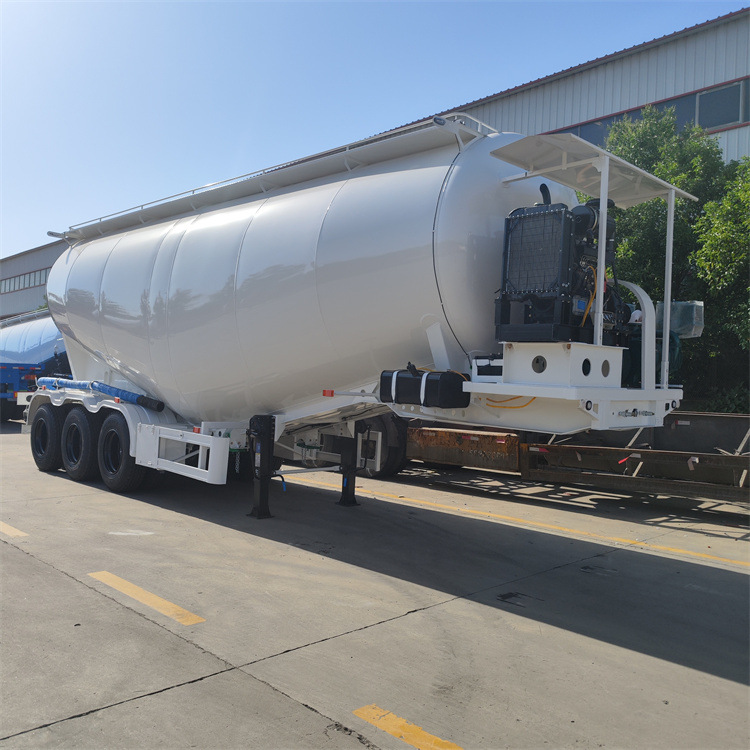 60立方大型散装水泥罐车配置 轻体粉粒物料运输车 半挂车-阿里巴巴
