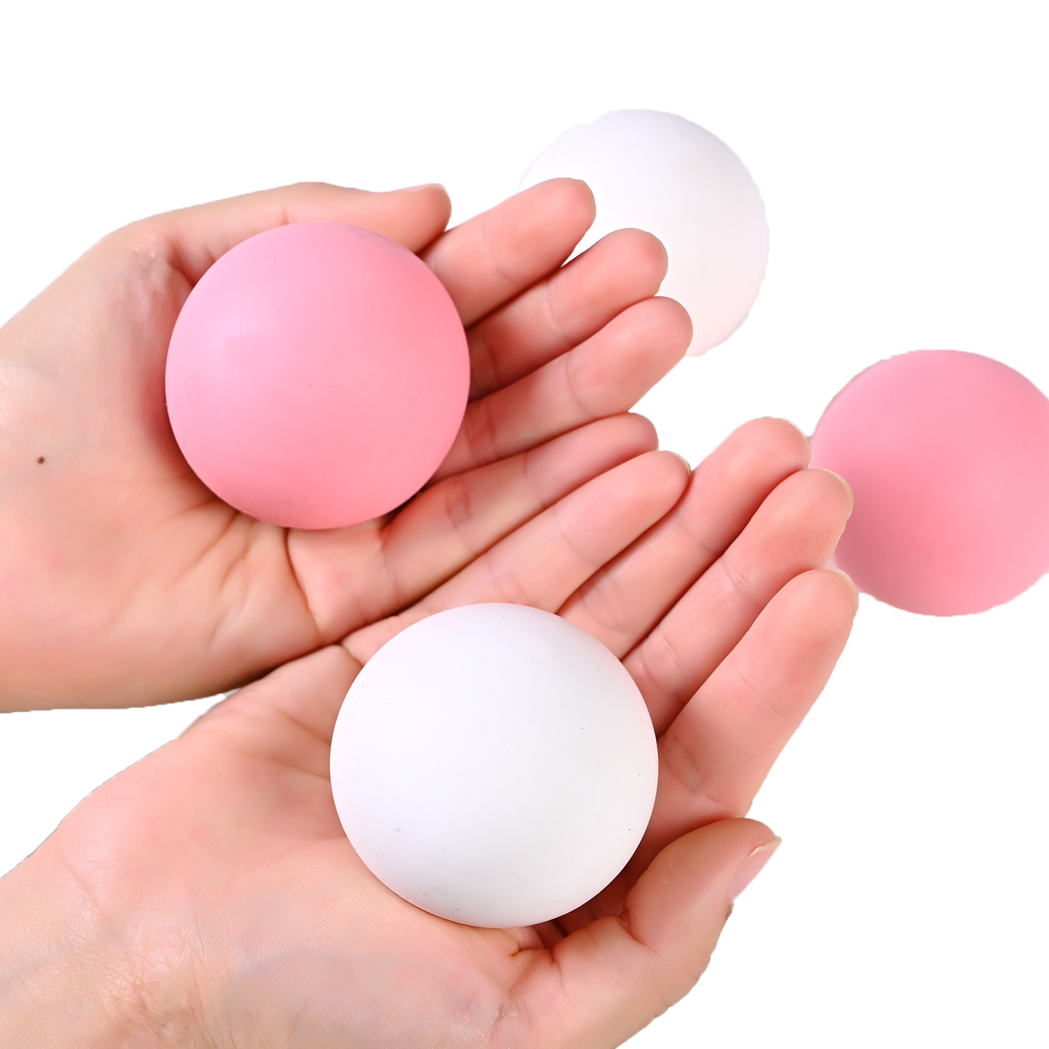 跨境新品网红玩具解压球仿真雪媚娘减压球tpr解压捏捏乐发泄玩具