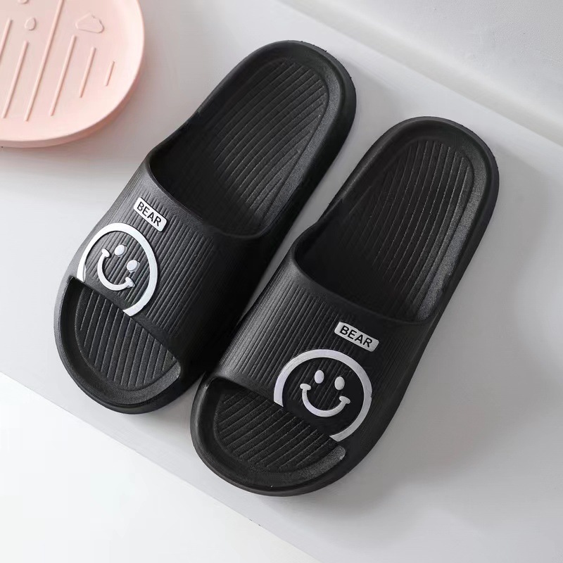 Slippers Women's Bathroom Slippers Cartoon Korean Home Slippers Women's Slippers Summer PVC Sandals Men's Slippers Spot