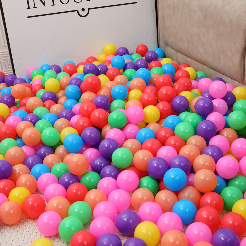 Processing Temporary Production of Various Marine Ball Bounce Ball Thickened Playground Toy Ball Colored Ball Factory Direct Sales Ball