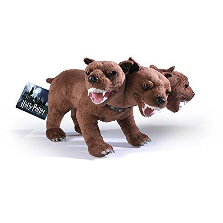 亚马逊新品harry potter plush 魔法觉醒游戏周边三头犬毛绒玩具