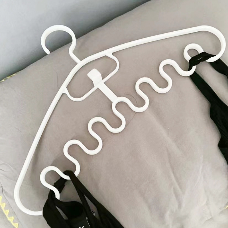 Sling Wave Hanger Underwear Storage Rack Hanger Hanger Student Minimalist Dormitory Fantastic Clothes Hanger Clothes Support