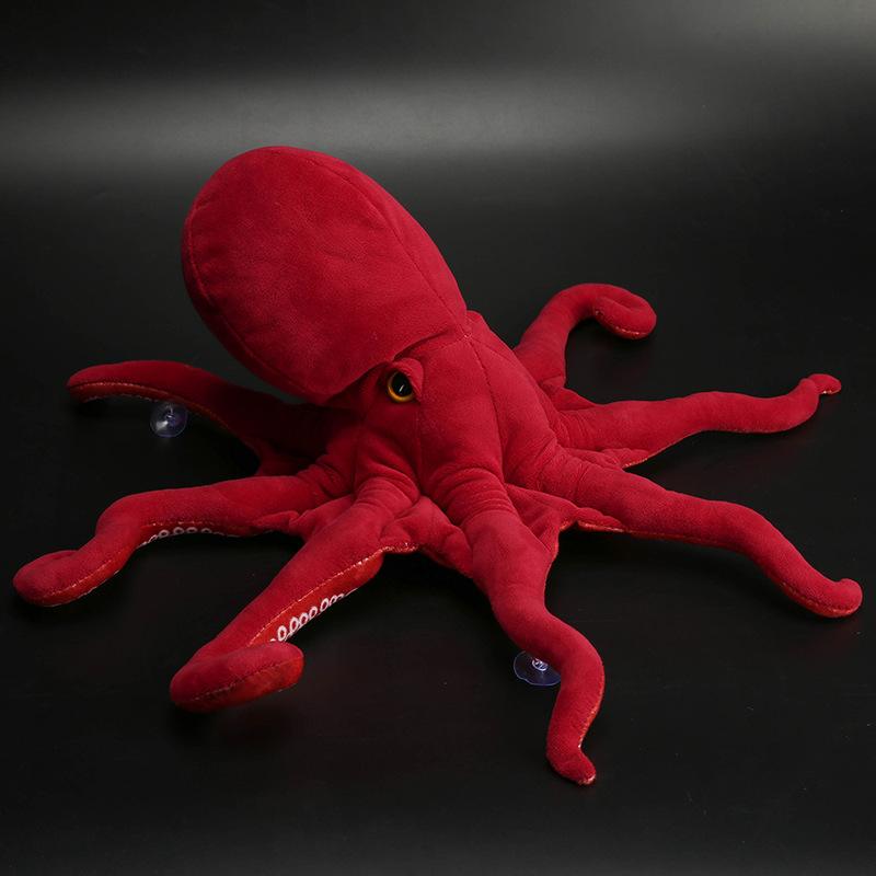 Online Influencer Cute Simulation Octopus Plush Toy Gifts for Children and Girls Vehicle Mounted Doll Doll Creative Foreign Trade Doll