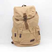 厂家生产韩版背包双肩包男休闲高中学生书包时尚潮流帆布旅游包
