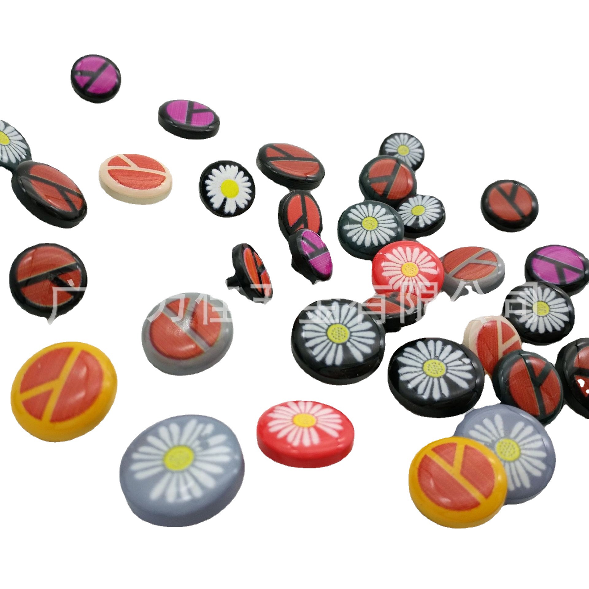 权志龙小雏菊四合扣面板滴胶印花面板激光印花可定制