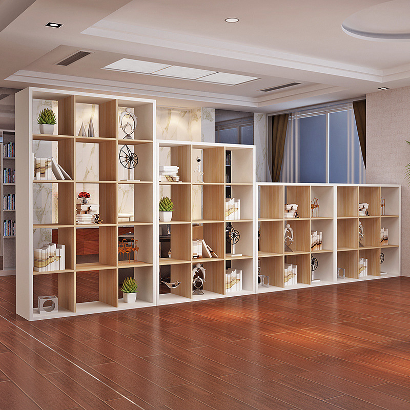 办公室组合储物屏风置物格子柜展示柜隔断柜玄关文件书柜书架