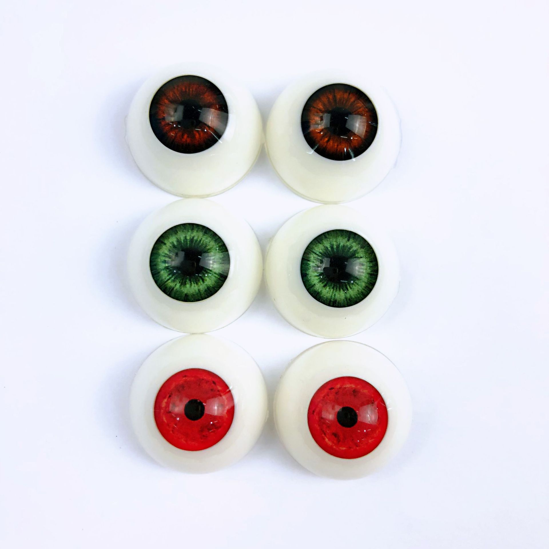 工厂定制仿真眼珠蜡像仿真人眼睛硅胶仿生玩具二次元娃娃卡通眼珠