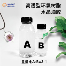 环氧树脂高硬高透明耐黄变混合型AB3:1水晶相册标本DIY滴胶