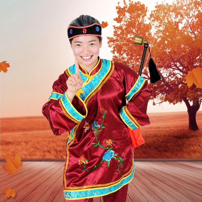古装媒婆服装演出衣服老太太老奶奶老太婆老年广场舞秧歌演出服装