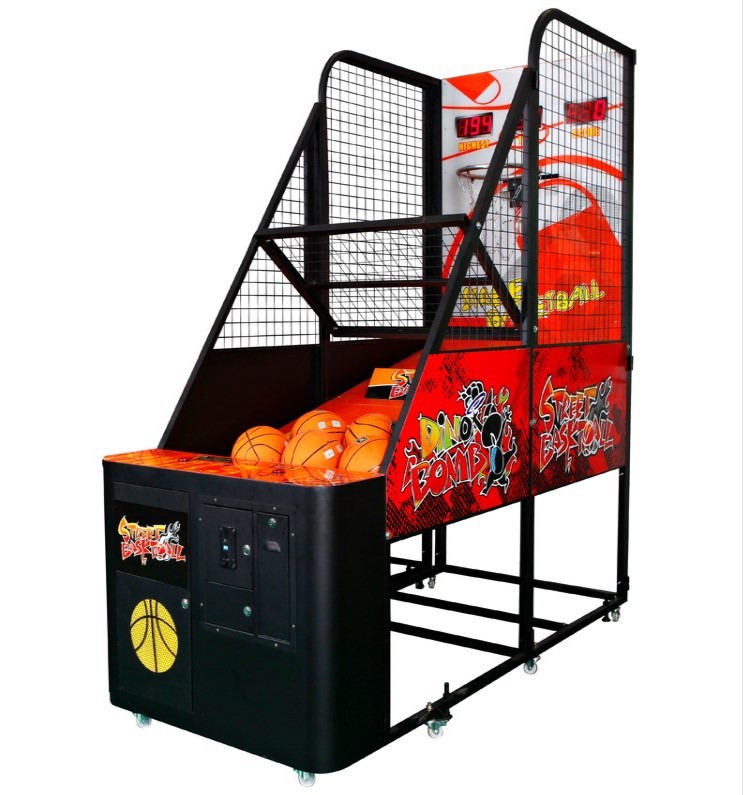 厂家批发成人篮球机游戏机电玩城游乐设备竞技儿童投篮机拍拍乐机