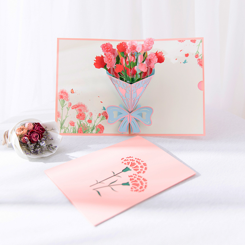 教师节贺卡送老师创意感恩毕业贺卡手工卡3d立体客户生日答谢