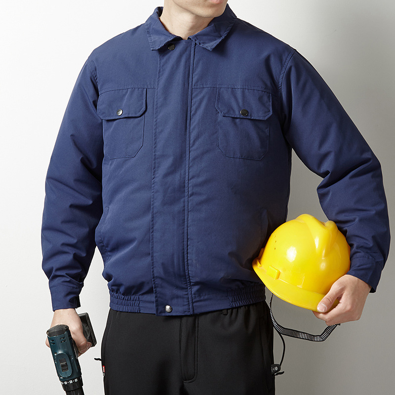 带风扇衣降温空调服男女防晒夹克充电制冷迷彩劳保工作服工人工地