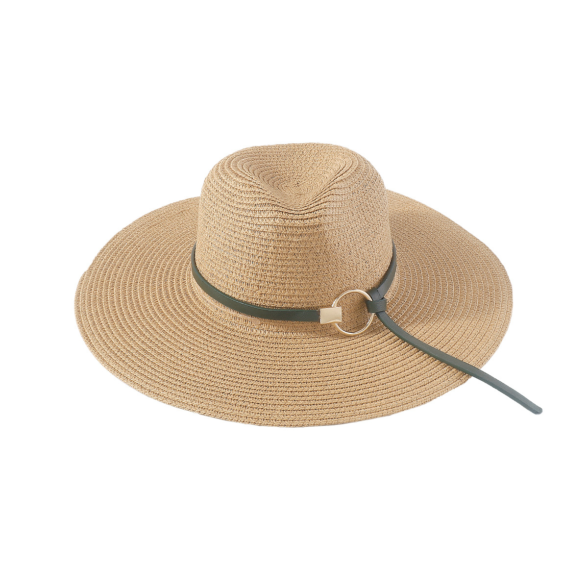 Summer New Hat Fashion Temperament Straw Sun Hat Seaside Vacation Beach Sun-Proof Straw Hat Women