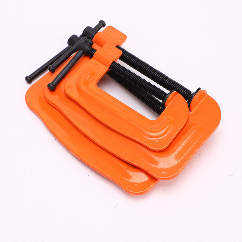 G-Shaped Clip C- Shape Clamp Sub-Iron Wallet F-Clamp Woodworking Clip Fixing Clamp Fixture Clamping Device Woodworking Fixture