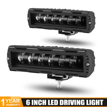 6 Inch 7D 6D LED Light Bar offroad Driving Running Light跨境