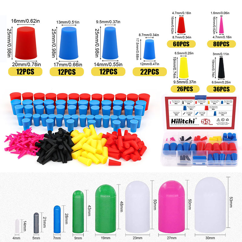 硅胶锥形塞子耐高温喷漆塑喷螺丝孔耐腐蚀密封堵孔橡胶堵头阀门塞