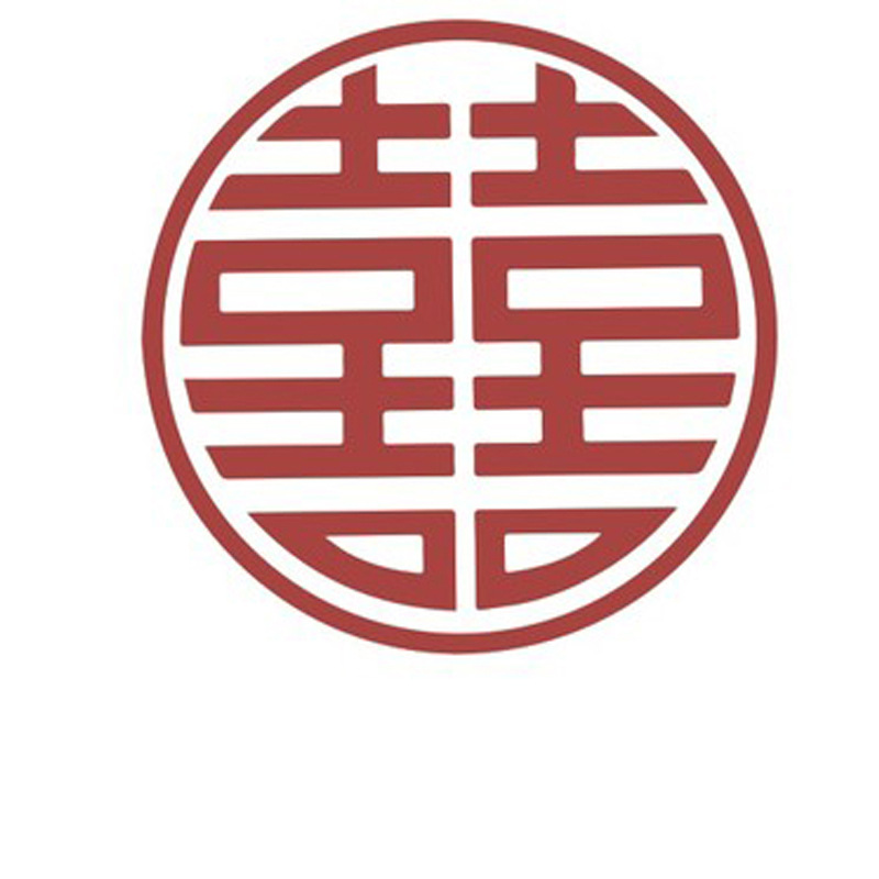 网红透明波波球气球喜字贴纸结婚窗花小囍字创意婚房装饰婚庆用品