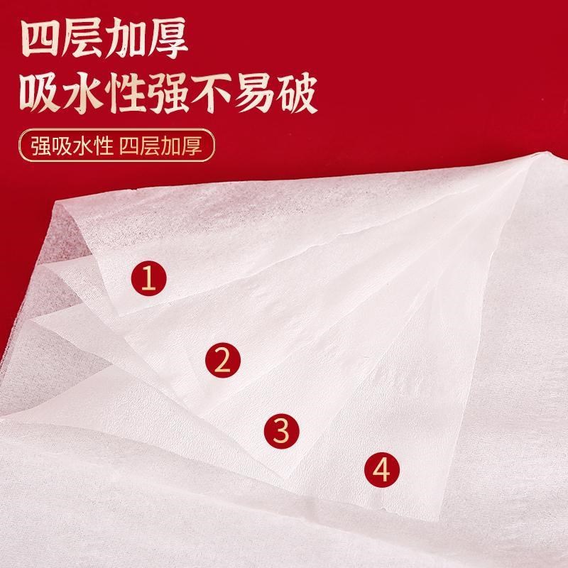 Wedding Housewarming Tissue Paper Extraction Household New House Moving House Celebration Ceremony Products Fu Man New House Napkin Wholesale