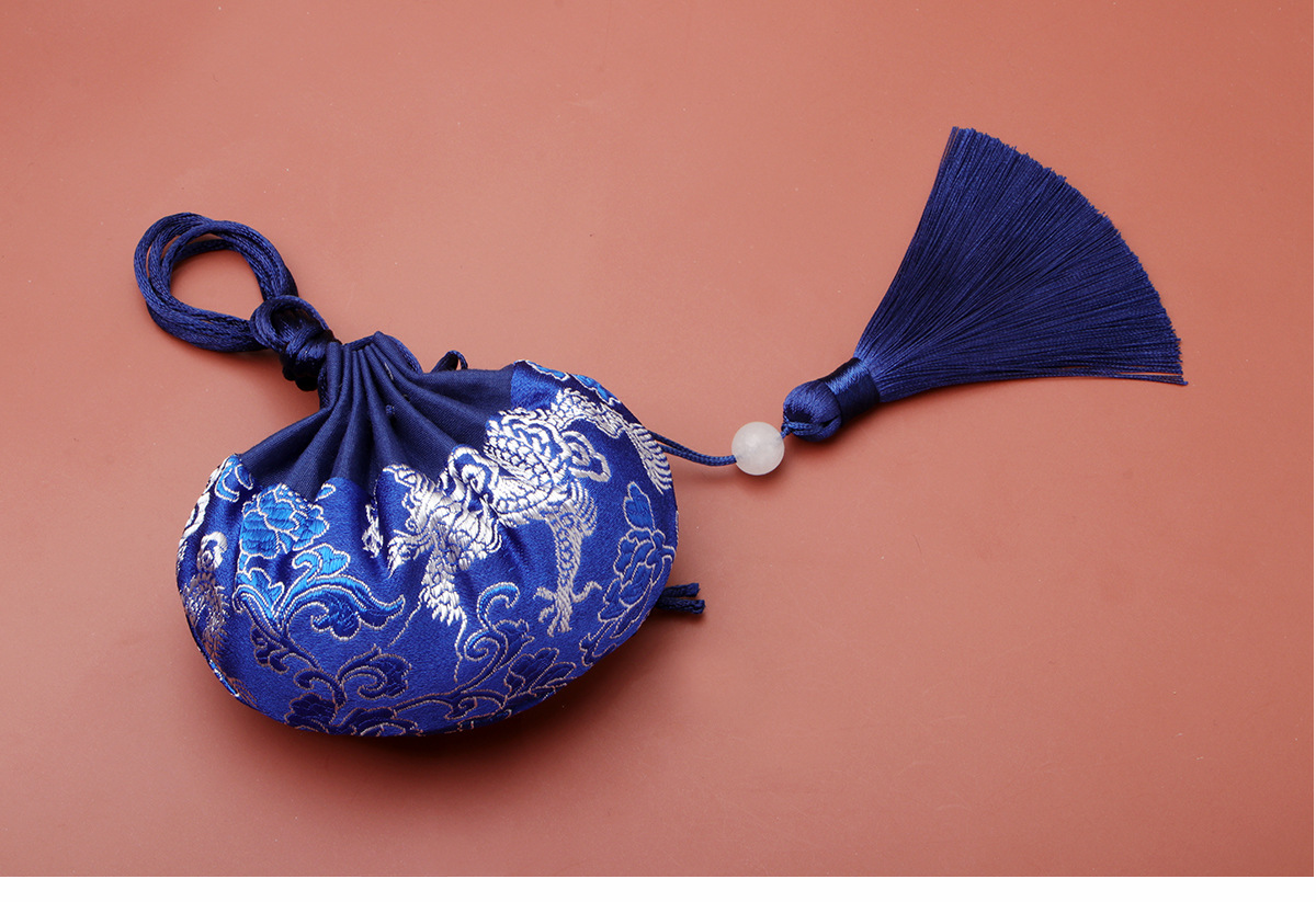 端午节香包古风中草药香囊流苏龙纹空袋驱蚊薰衣草艾草汉服宫廷包