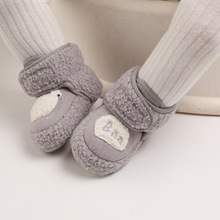 礼海盛 冬款婴儿鞋加厚软底0-1岁男女宝宝休闲棉鞋  直接一件代发
