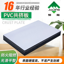 供应宣传展板阻燃隔热PVC共挤板 表面硬度高不易留划痕PVC共挤板