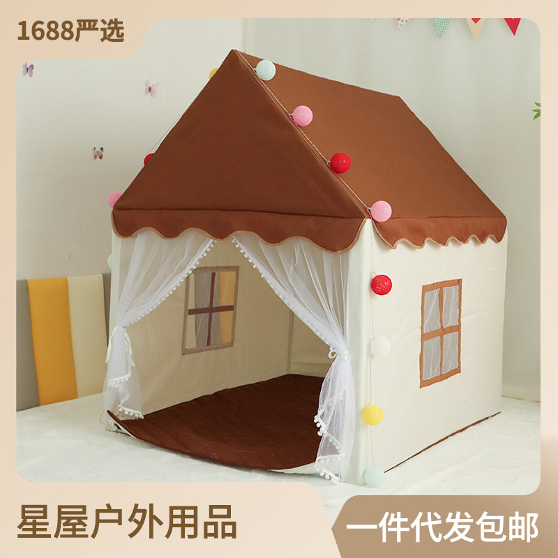 Children's Tent Indoor Girl Princess Small Tent Dream Sleeping Game Toy House Baby Bed Separation Artifact