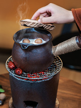 镇烤奶茶陶罐围炉煮茶罐罐茶壶大容量家用电陶炉明火烤茶罐