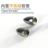 Tungsten steel Free bullet Texas Fishing group Hollow tube Fall line bullet Carola Amazon wholesale