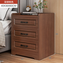 北欧床头柜现代简约卧室实用床边柜白色收纳柜经济型储物柜小柜子