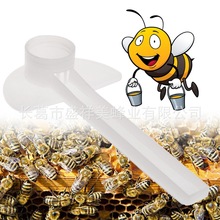 盛祥美蜂业白色塑料鸭嘴喂水器10个装养蜂工具蜜蜂饮喝水蜂巢