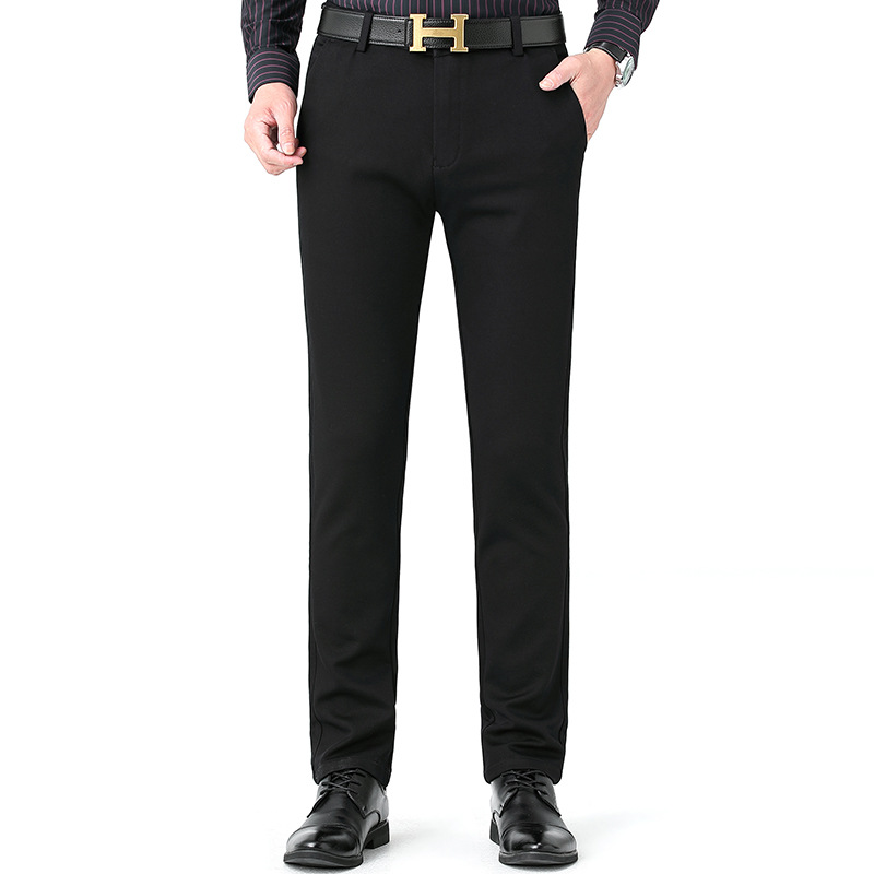 官方品牌休闲裤男春秋款男裤新款休闲服正装直筒长裤