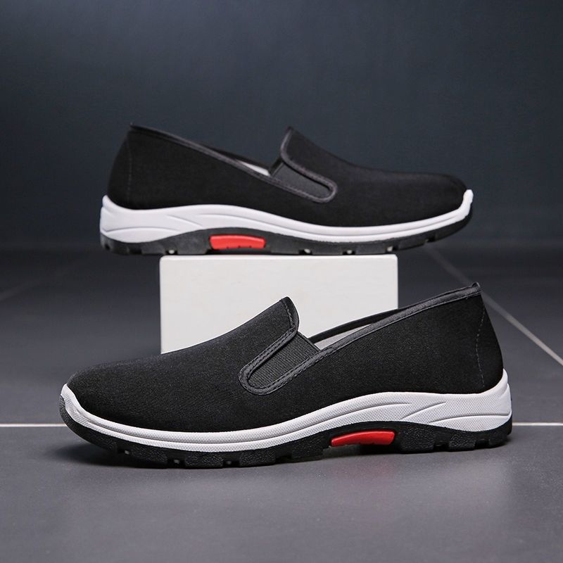 One Piece Dropshipping Old Beijing Cloth Shoes Men's Lightweight Comfortable Men's Cloth Shoes Low-Top Breathable Outdoor Work Casual Shoes