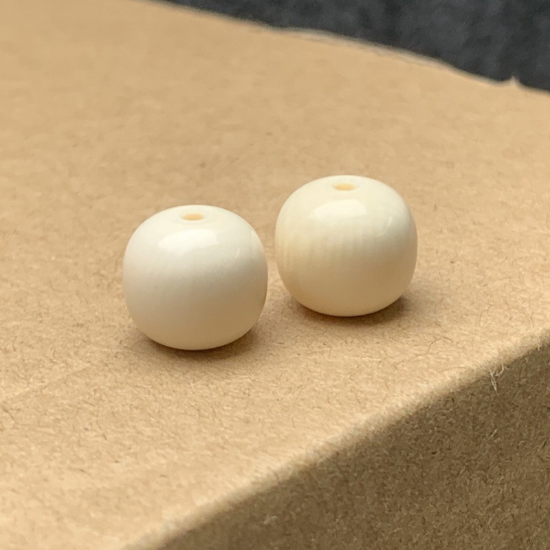 天然猛犸象牙 老形珠 路路通 diy背云小配饰吊坠手工配饰散珠子