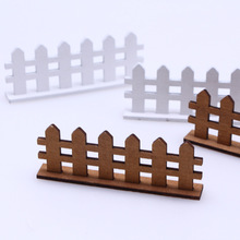 Wooden Fence Micro Landscape Decoration Model Accessories