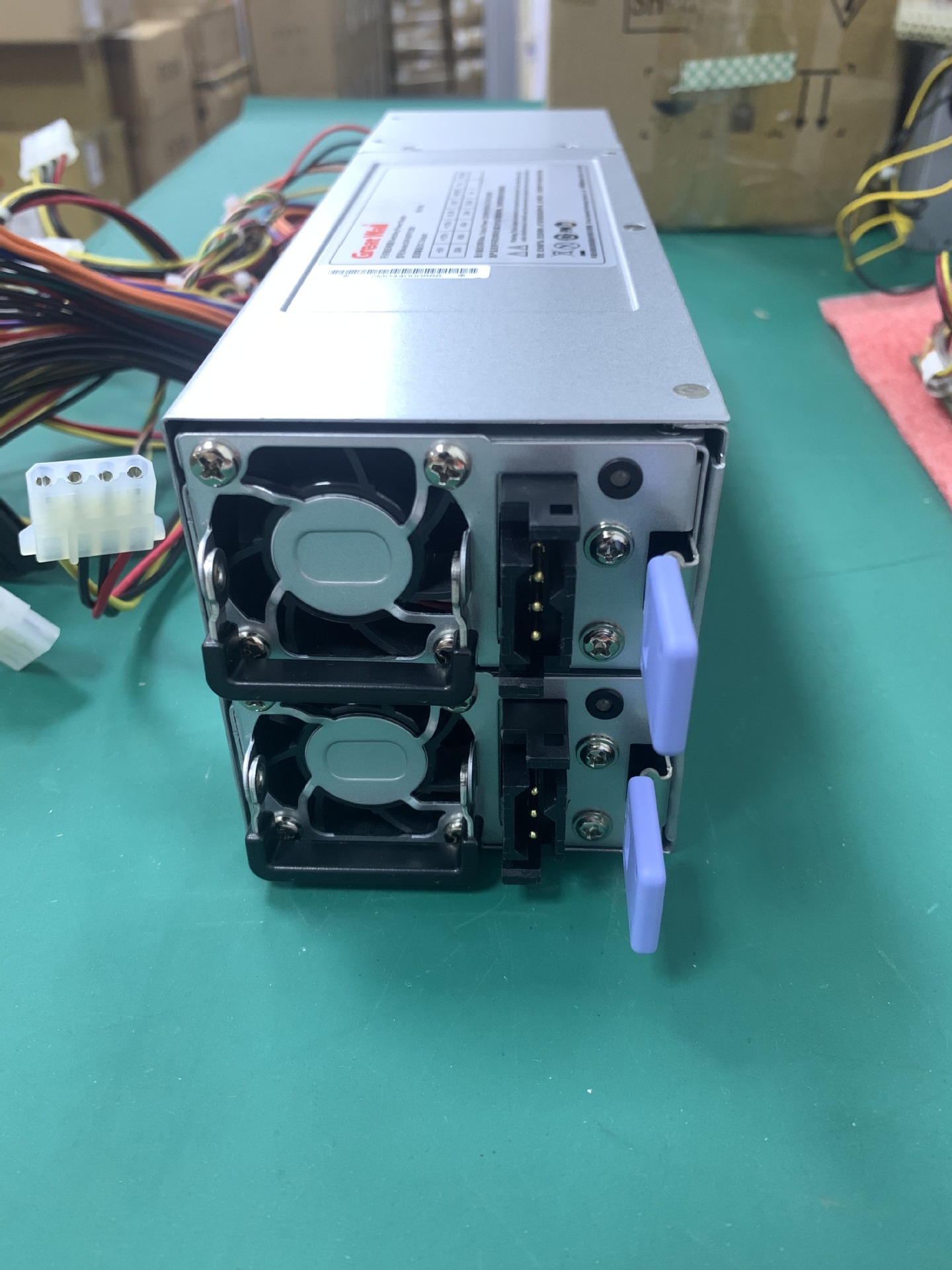 长城电源 gw-bkpv2bb  gw-crpsd800 48v直流输入800w 冗余电源