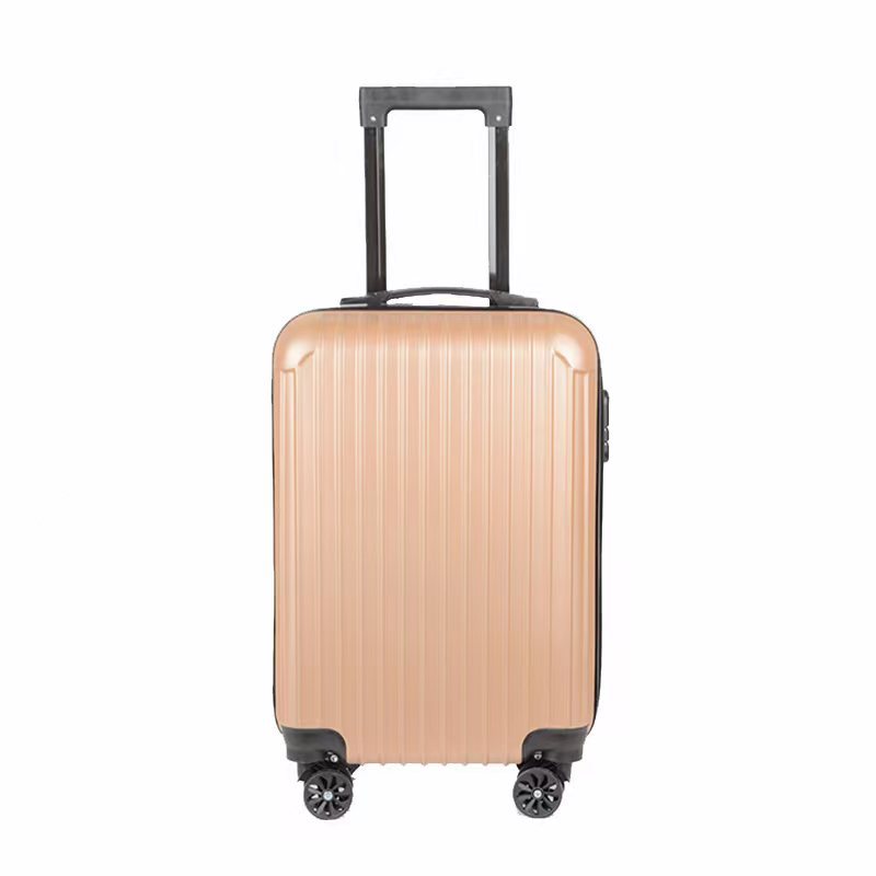 Wholesale 2023 New Adult Trolley Case 20-Inch Password Lock Luggage Large Capacity Solid Color Universal Wheel Suitcase