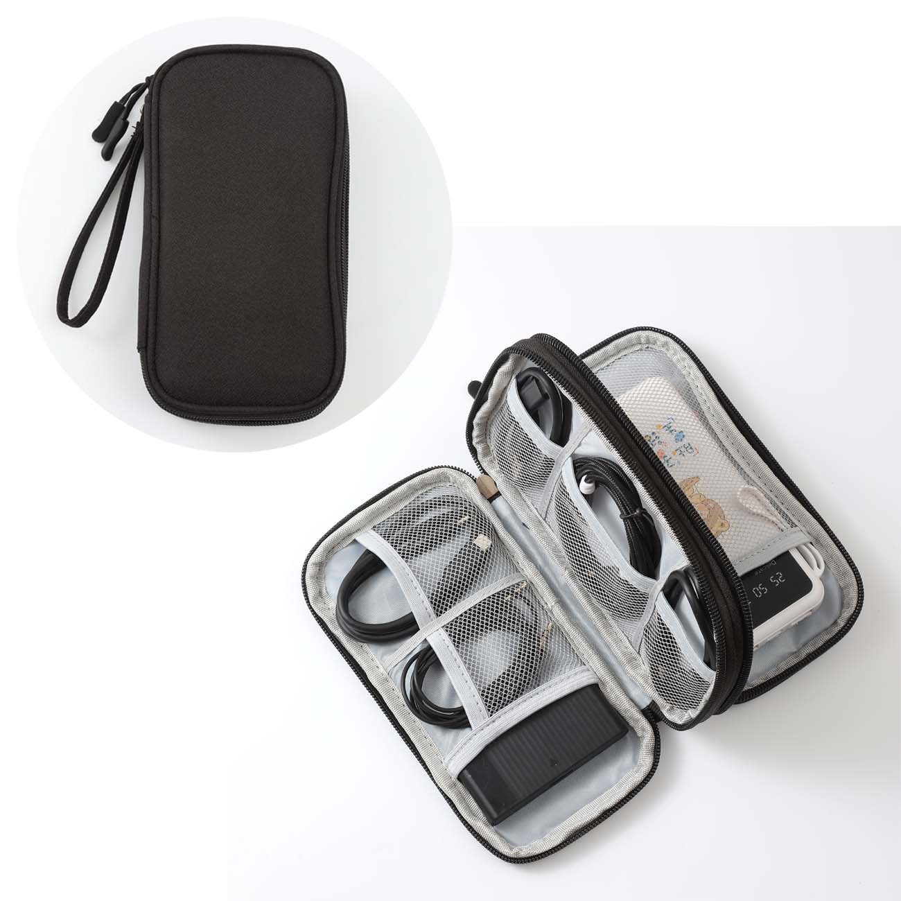 Data Cable Storage Bag Charger Portable Power Source Charge Cable Bag Box Digital Organizing Bag U Disk Headset Hard Drive Package