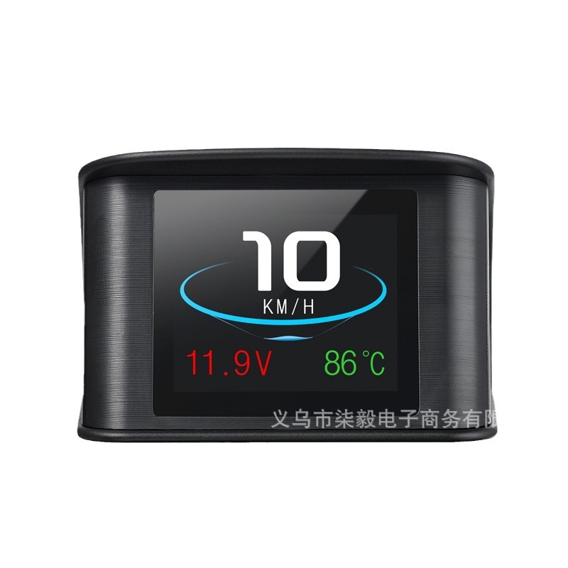 P10 Smart Car Hud Head-up Display Car Hd Obd Portable LCD Driving Computer Display