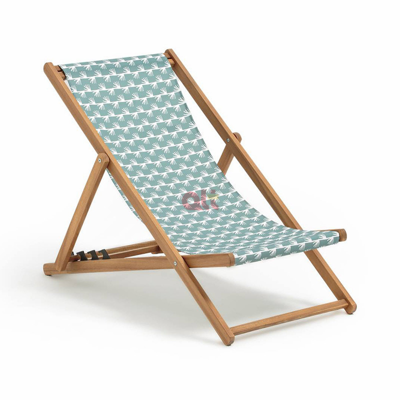 跨境外贸实木折叠沙滩椅躺椅午休折叠家用客厅camping椅定制