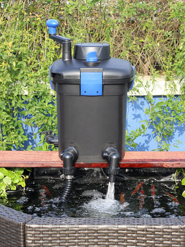 森森格池鱼池过滤器周转箱过滤箱鱼池水循环过滤系统大鱼缸过滤桶