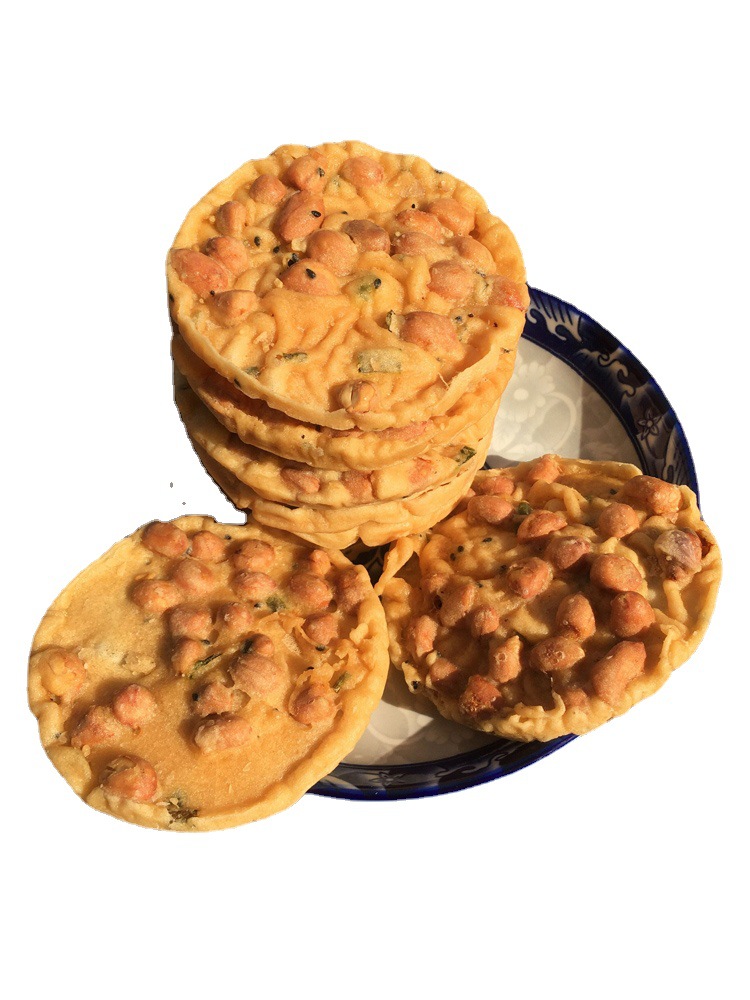 月亮粑粑江西特产零食小吃豆巴子花生巴月亮巴赣州南豆饼油炸锅巴