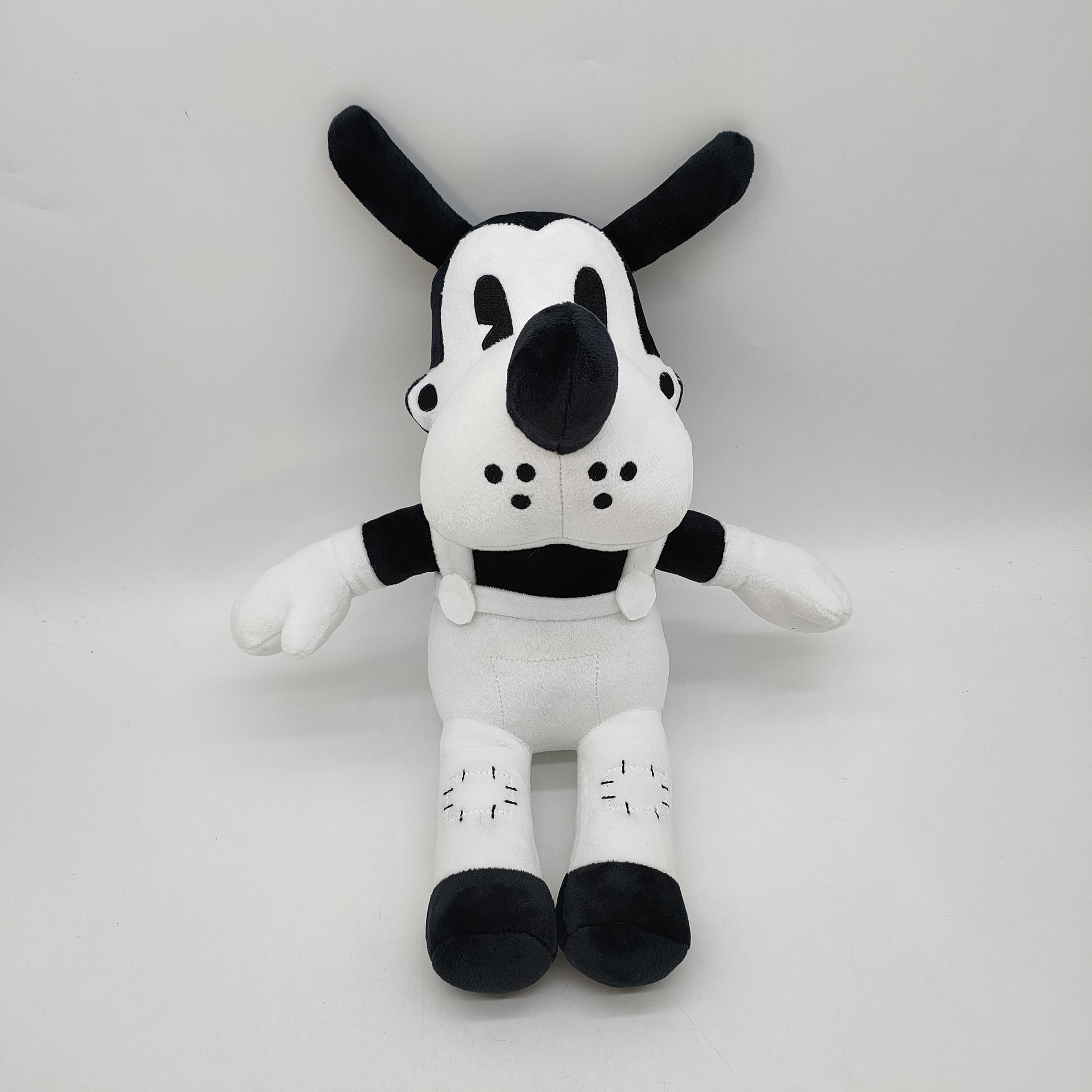 新品bendy and the ink machine boris plush班迪油印机玩 偶公仔