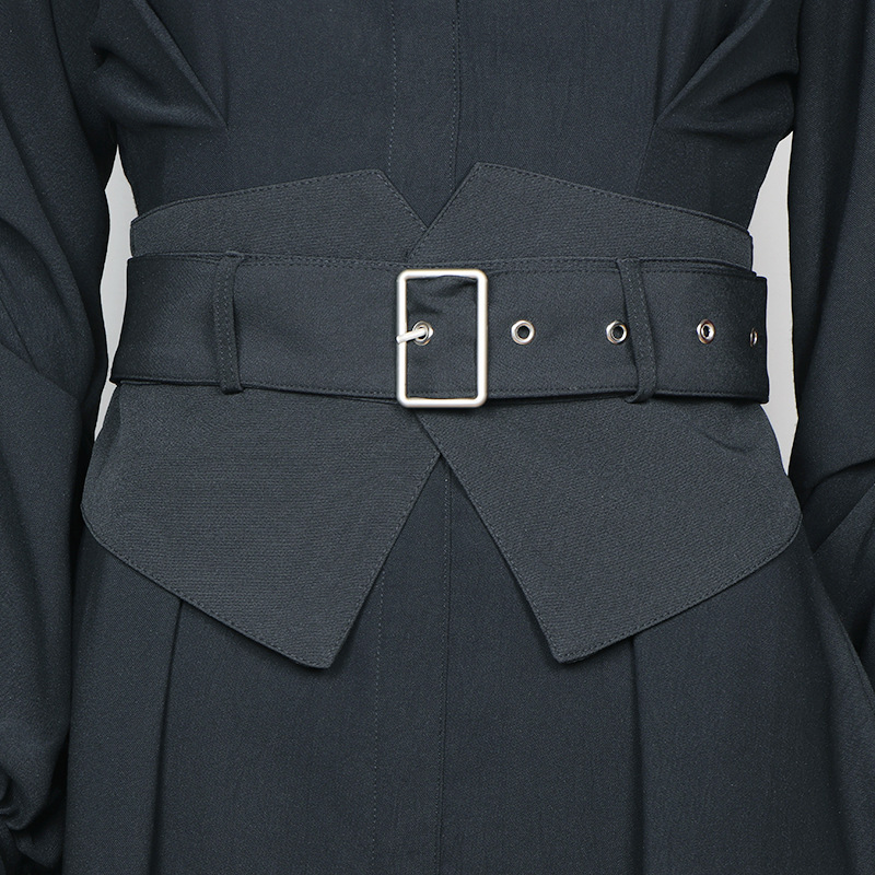 新款黑色腰封女装饰衬衫配连衣裙子时尚百搭外搭超宽腰带束腰绑带