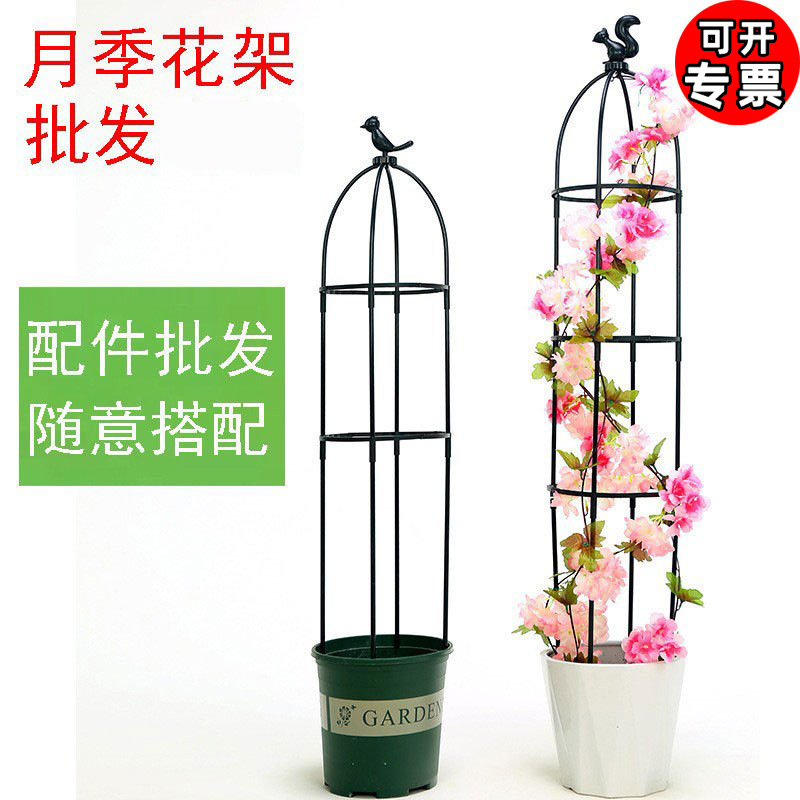 欧式园艺爬藤架月季花铁线莲花支架植物攀爬藤架阳台山乌龟支撑杆
