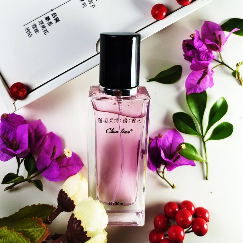 Tiktok Same Style Encounter Tender Pink Perfume Boutique Domestic Goods Big Brand Lasting Fragrance Fresh Perfume Wholesale in Stock