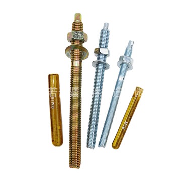 刚强的化学锚栓碳钢镀锌锚固螺栓建筑定型锚栓化学幕墙螺丝